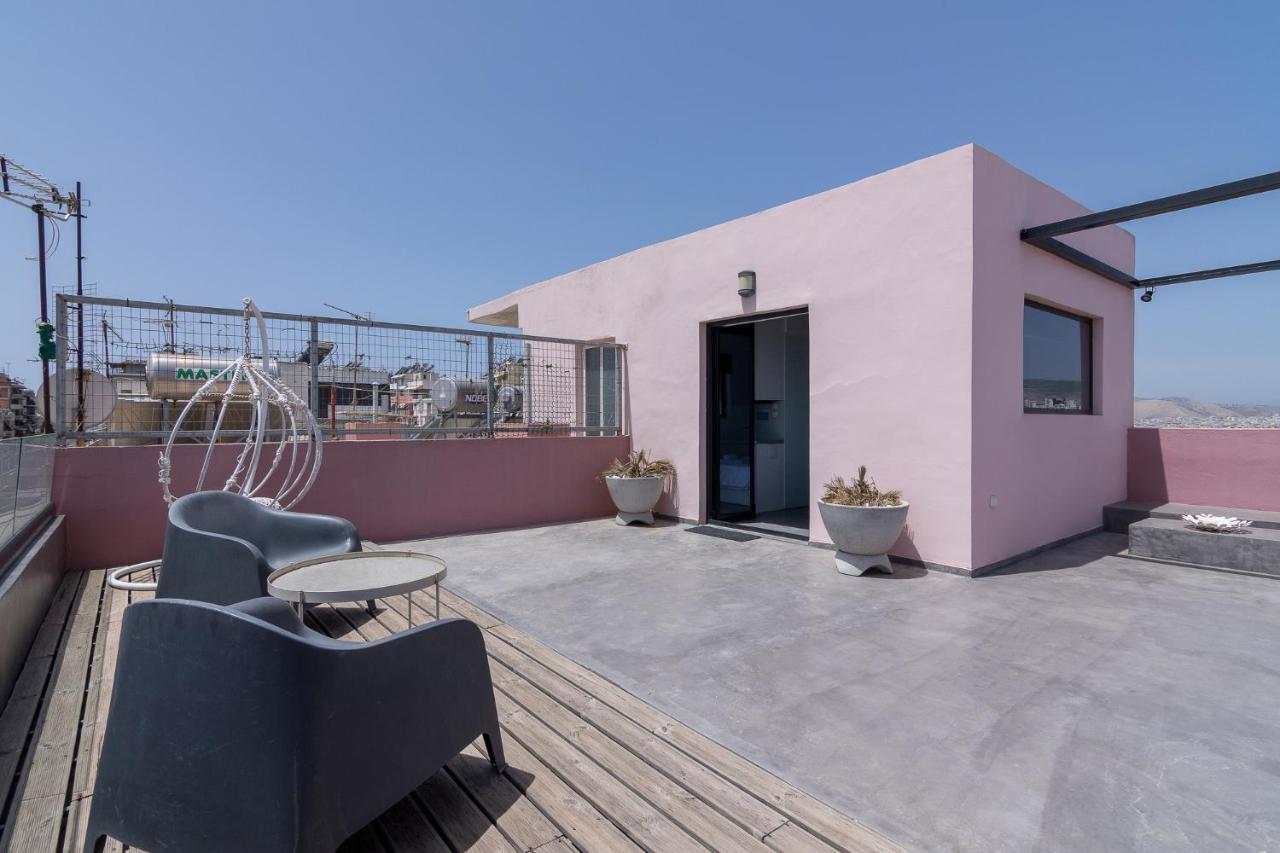 Apartment With Terrace In Piræus Eksteriør billede
